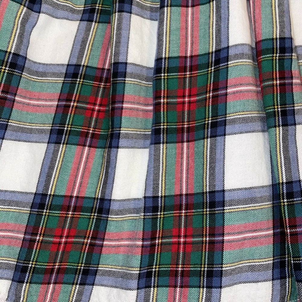 Gap Baby Kids Plaid Christmas Black Girls Dress 5 - Picture 2 of 8